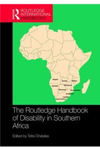 Routledge Handbook of Disability in Southern Africa