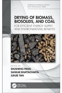 Drying of Biomass, Biosolids, and Coal
