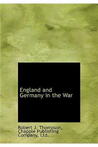 England and Germany in the War