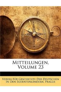 Mitteilungen, Volume 23