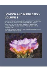 London and Middlesex (Volume 1); Or, an Historical, Commercial, & Descriptive Survey of the Metropolis of Great-Britain Including Sketches of Its Envi