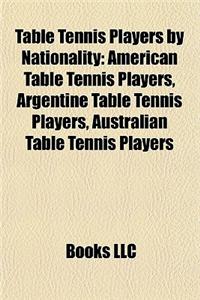 Table Tennis Players by Nationality