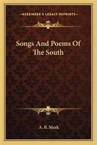 Songs and Poems of the South