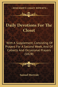 Daily Devotions for the Closet
