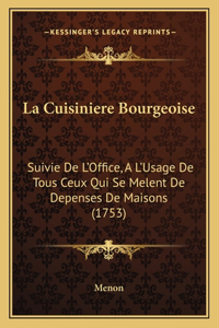 Cuisiniere Bourgeoise