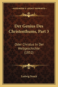 Der Genius Des Christenthums, Part 3