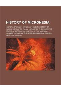 History of Micronesia