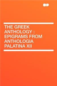 The Greek Anthology
