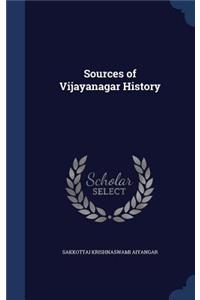 Sources of Vijayanagar History