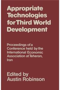 Appropriate Technologies for Third World Development