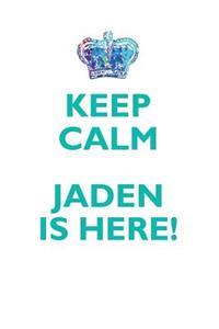 KEEP CALM, JADEN IS HERE AFFIRMATIONS WORKBOOK Positive Affirmations Workbook Includes