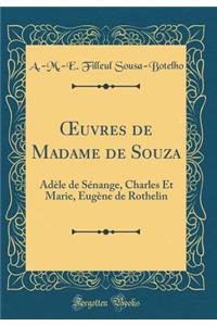Oeuvres de Madame de Souza