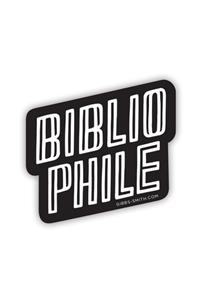 Bibliophile Sticker (Stacked)