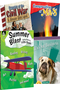 Learn-At-Home Fifth Grade 4-Book Set