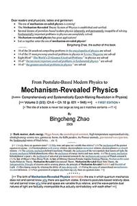 From Postulate-Based Modern Physics to Mechanism-Revealed Physics, Vol.2 (2/2)