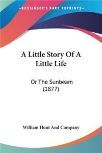 Little Story Of A Little Life: Or The Sunbeam (1877)