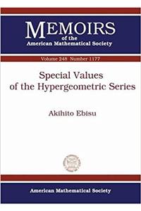 Special Values of the Hypergeometric Series