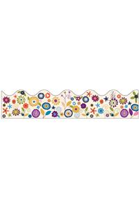 You-Nique Flowers Scalloped Bulletin Board Borders