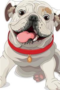 English Bulldog Summer Notebook & Journal. Productivity Work Planner & Idea Notepad