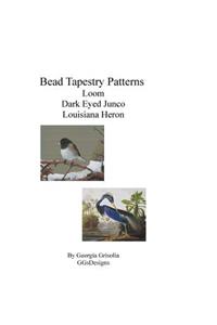 Bead Tapestry Patterns Loom Dark Eyed Junco Louisiana Heron