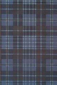 Clergy Blue Tartan Plaid Journal