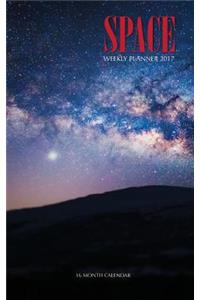 Space Weekly Planner 2017
