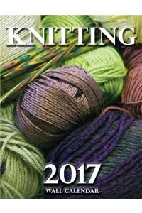 Knitting 2017 Wall Calendar (UK Edition)