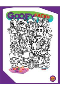 Goofy Faces - A Coloring Book