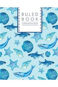 Ruled Book Composition Book