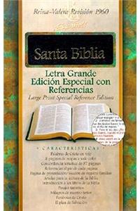 Bible Rvr 1960 L/P Spec Ref Blk T/I