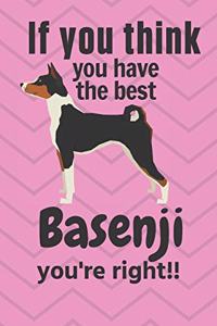 If you think you have the best Basenji you're right!!