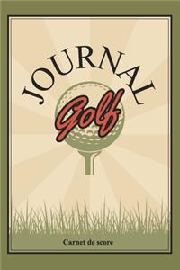 Golf Journal - Carnet de score