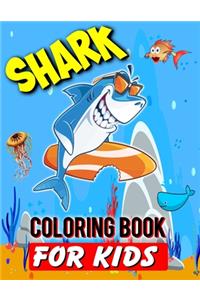 Shark Coloring Book For Kids