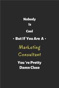 Nobody is cool but if you are a Marketing Consultant you're pretty damn close