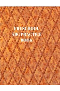 Preschool ABC Practice Book