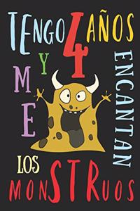 Tengo 4 años y me encantan los monstruos