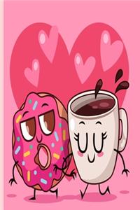 Donuts Blank Composition Notes Love Quotes