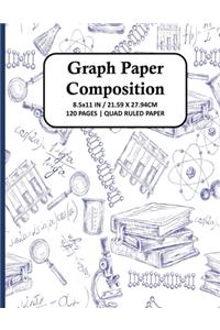 Graph Paper Composition Notebook