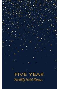 FIVE YEAR Monthly Pocket Planner