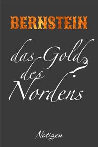 Bernstein das Gold Notizbuch