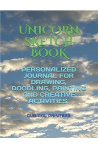 Unicorn Sketch Book