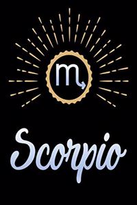Scorpio Star Sign Notebook