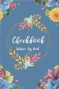 Checkbook Balance Log Book