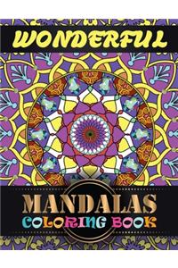 Wonderful Mandalas Coloring Book