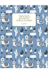 2020 Weekly Planner Llama