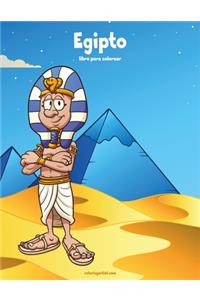 Egipto libro para colorear
