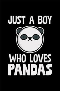 Just A Boy Who Loves Pandas