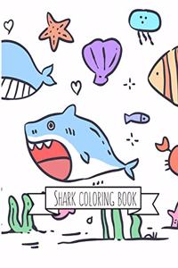 Shark Coloring Book