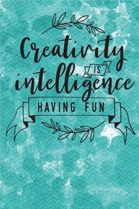 Creativity Is Intelligence Having Fun