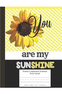 Primary Composition Notebook Story Journal: Educational Writing and Drawing Handwriting Activity Workbook